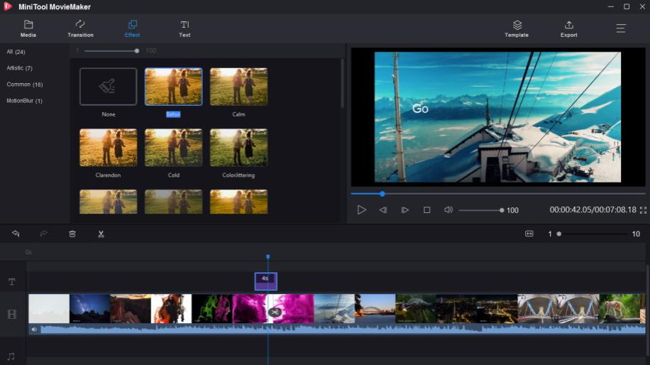 MiniTool Movie Maker: Phần mềm làm video miễn phí chất lương