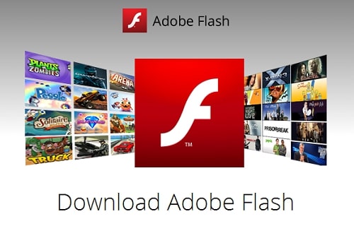 công cụ adobe flash player trong all in one runtimes