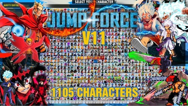download jump force mugen 11 mới nhất free