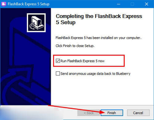 run flashback express 5 trên máy tính