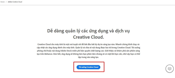 tải adobe creative cloud trên windows