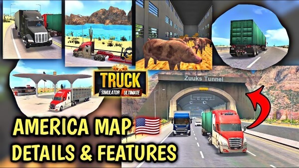 nhiều map trong truck simulator ultimate việt hoá