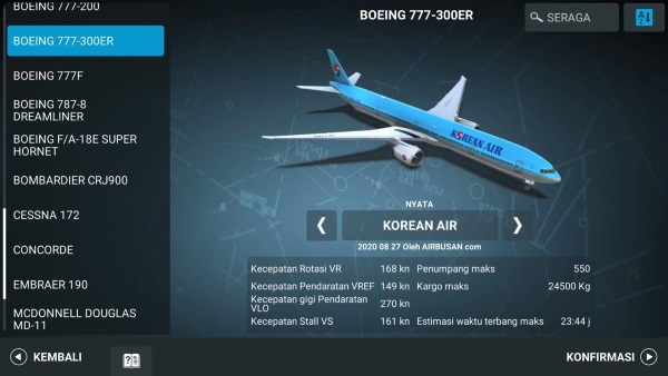 tùy chỉnh máy bay trong real flight simulator apk