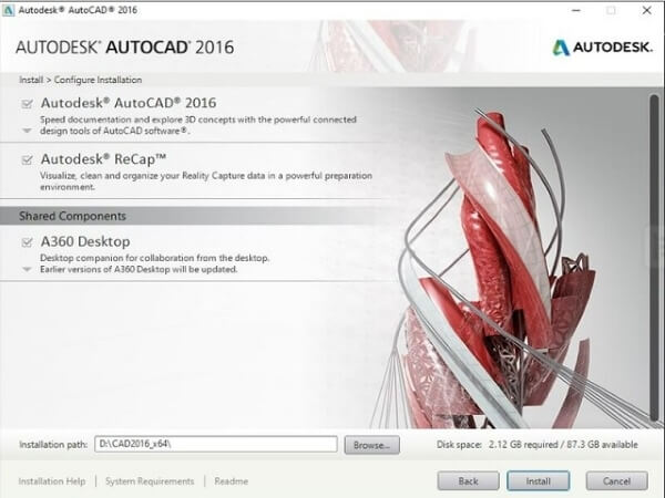 install autodesk autocad 2016 full crack