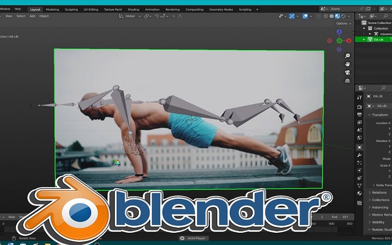 phần mềm Blender