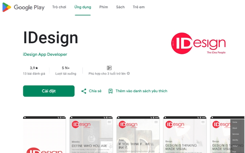 App thiết kế áo bóng đá iDesign