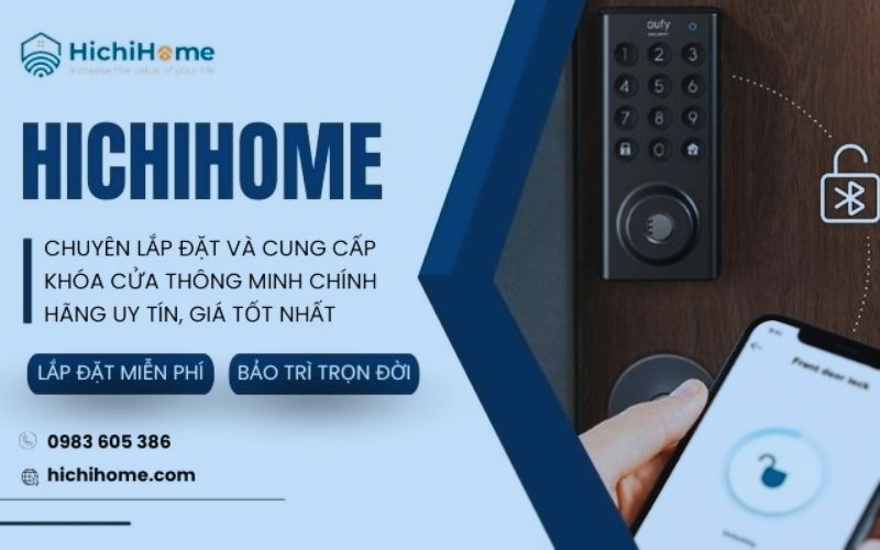 khóa cửa vân tay chất lượng hichihome